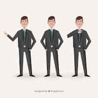 Free vector businessman