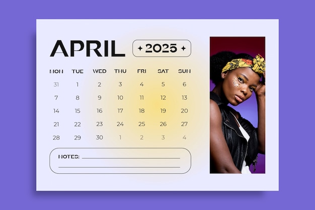 Calendar  template design