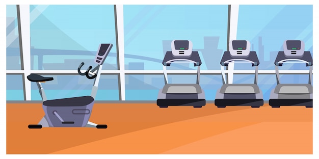 Free Vector cardio area illustration