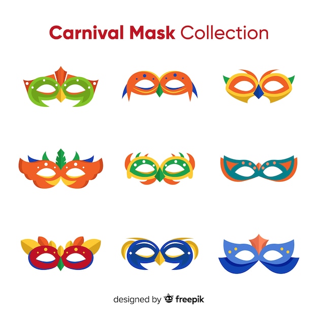 Carnival mask collection