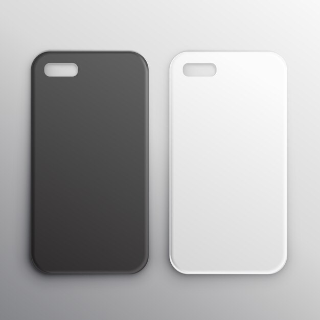 Cases for mobile, mockup