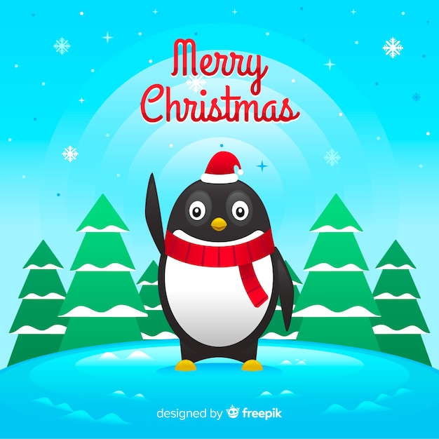 Free vector christmas animals