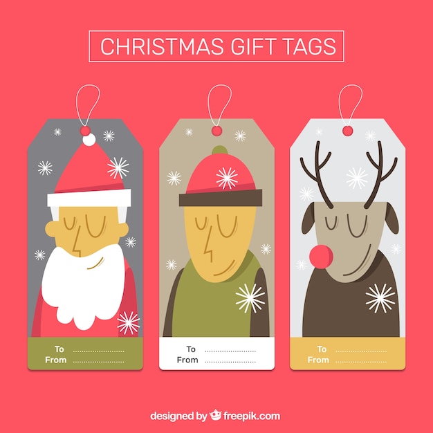 Christmas Gift Tags Set