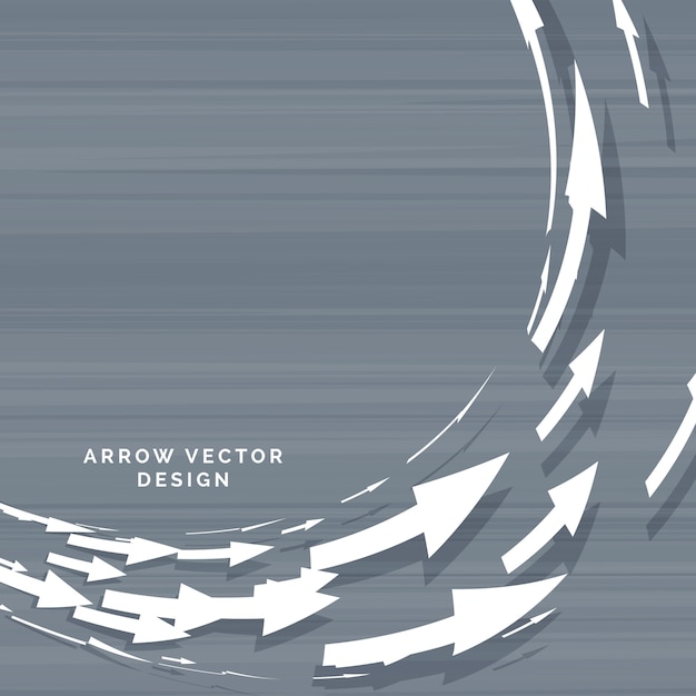 Free Vector circular arrow design