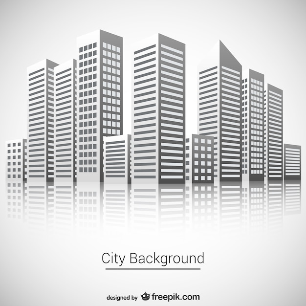 Free vector city background vector