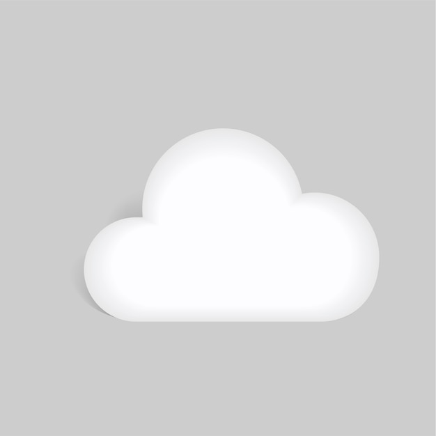 Free Vector cloud 