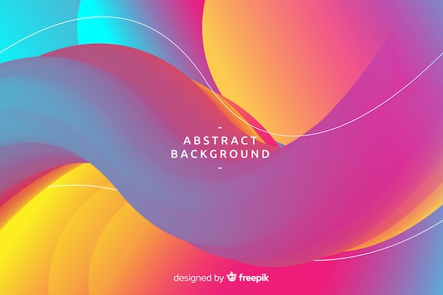 Free vector colorful abstract background