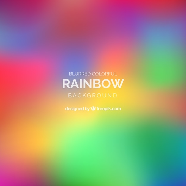 Free Vector colorful rainbow background