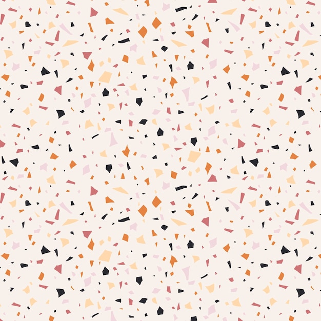 Free Vector colorful terrazzo pattern design