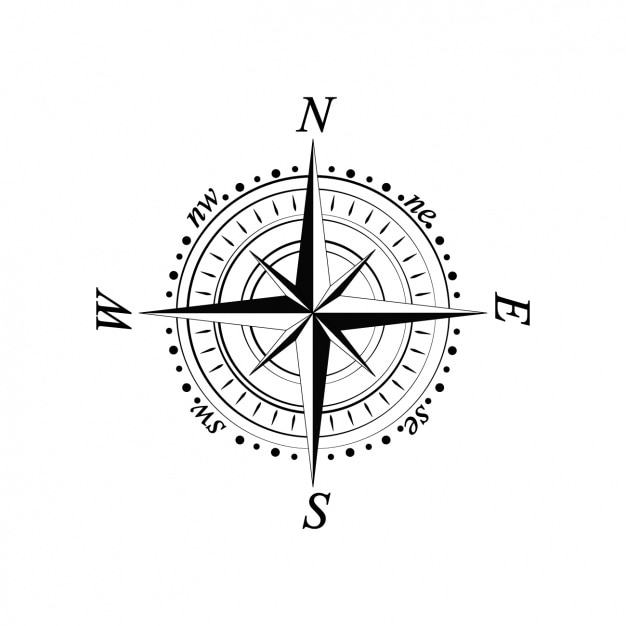 Free Vector compass design