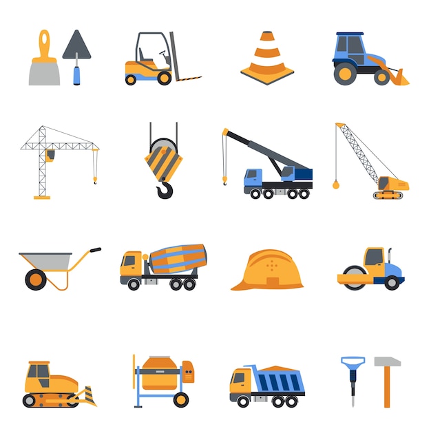 Construction Icons Set