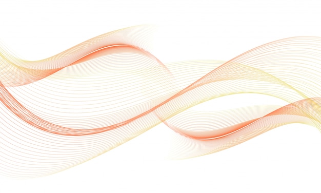 Free Vector creative abstract waves design.