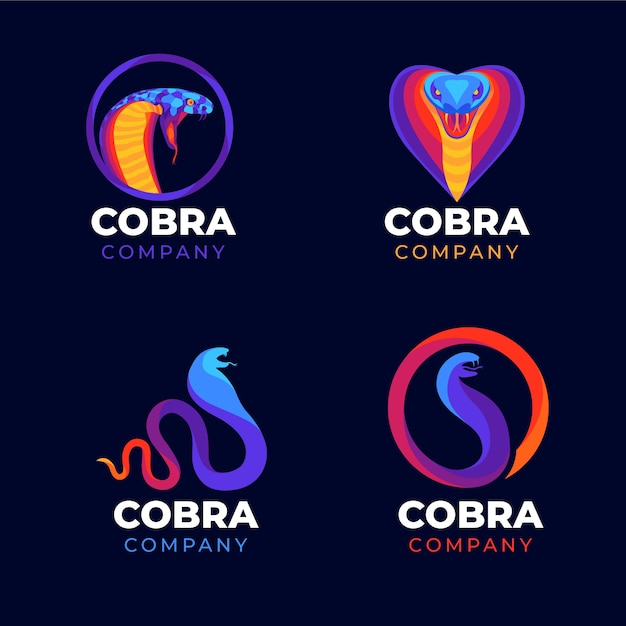 Creative cobra logo template