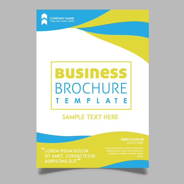 Free Vector creative vector brochure designs