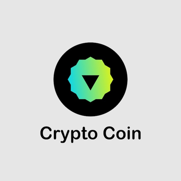 Free Vector crypto coin bitcoin logo new design