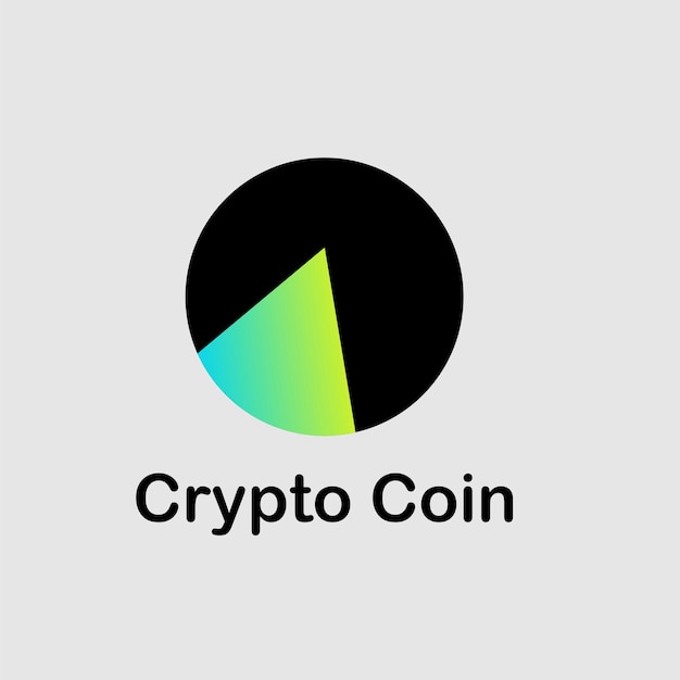 Free Vector crypto coin bitcoin logo new design