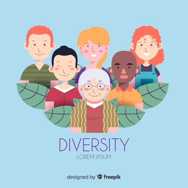 Free vector cultural diversity