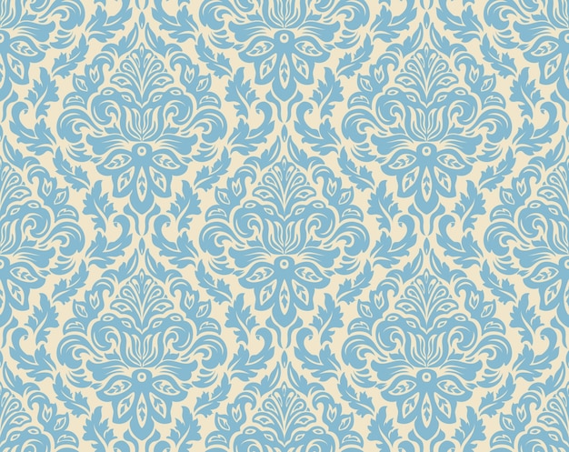 damask seamless pattern background