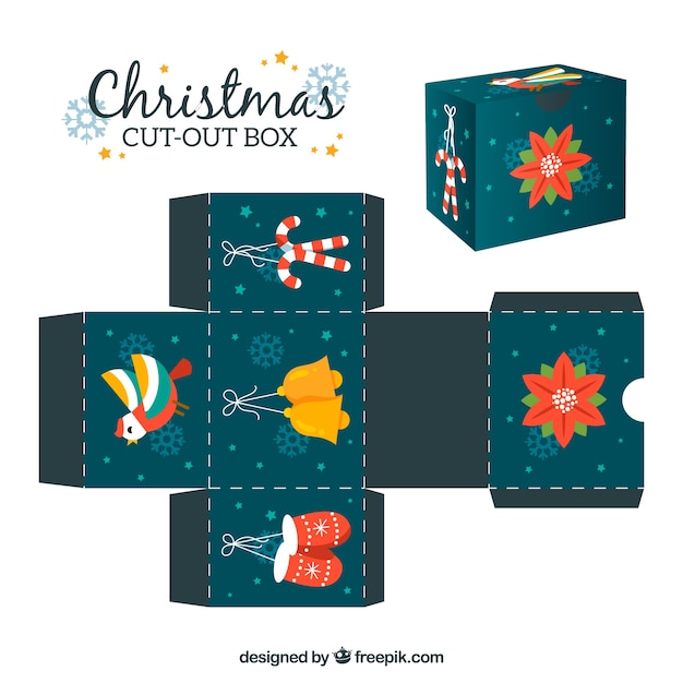 Decorative cut-out box