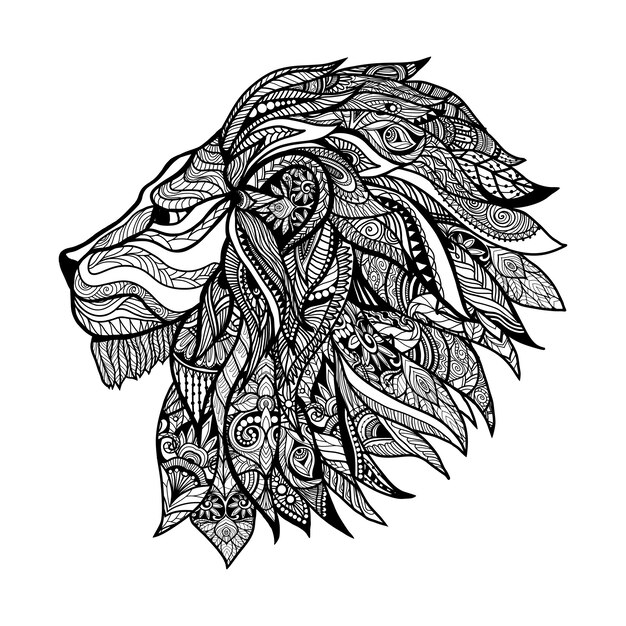 Decorative Lion Head