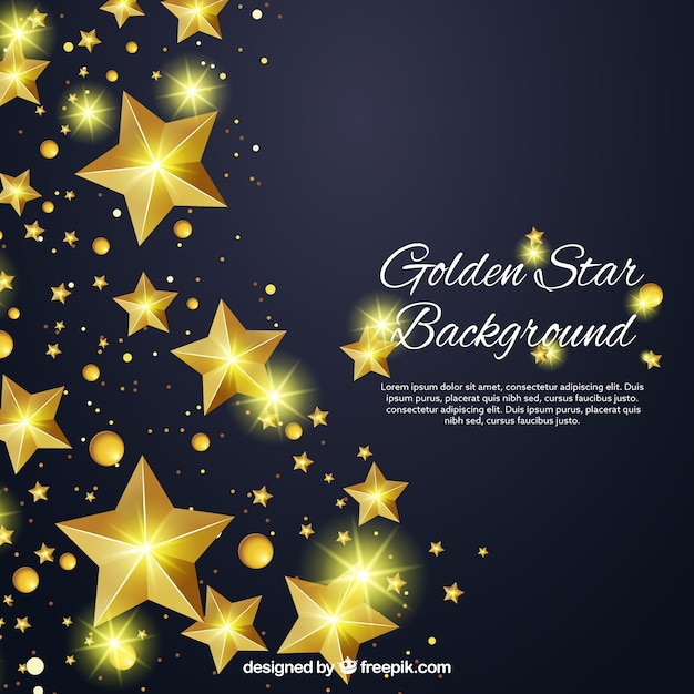 Free Vector decorative star background