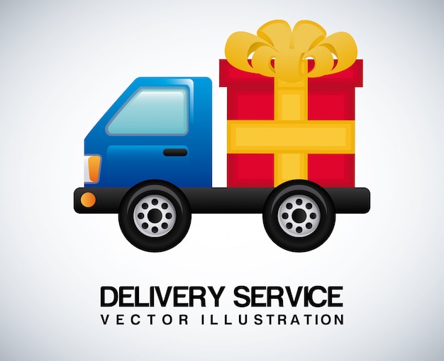 Free Vector delivery simple element