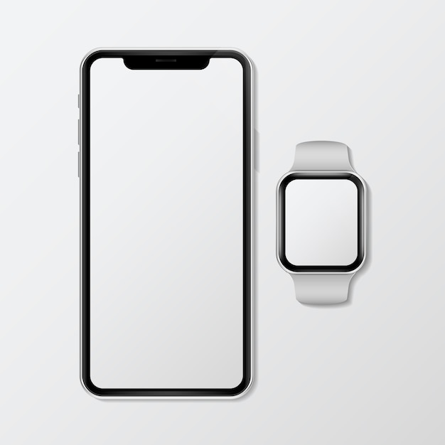 Free vector digital device mockup