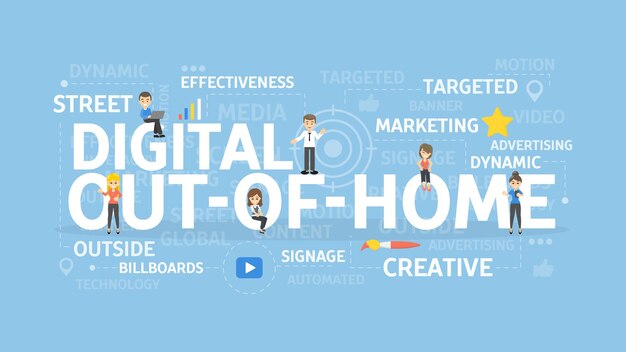 Digital out of home Internet of things