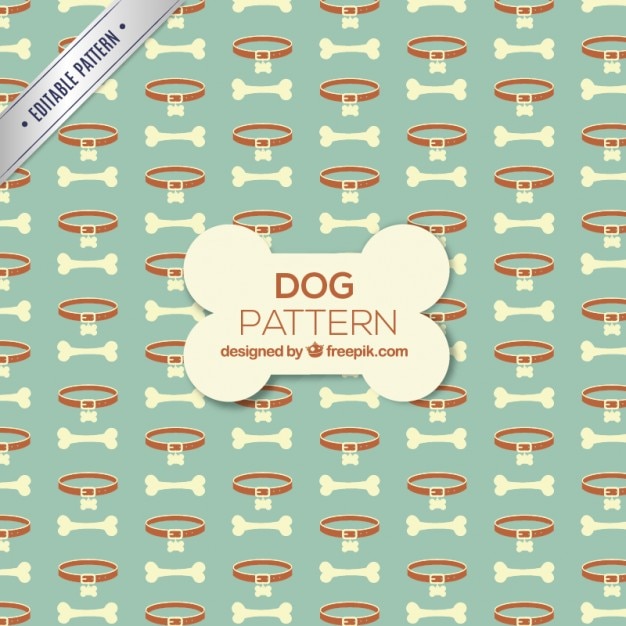 Free Vector dog pattern