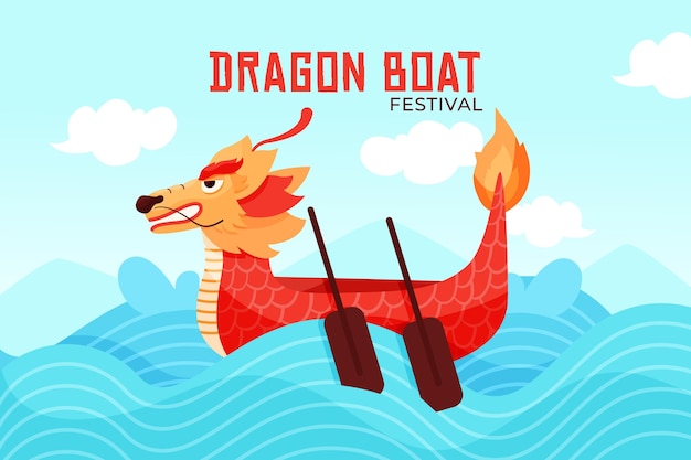 Dragon boat wallpaper