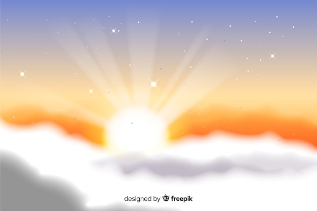 Free Vector dramatic sky background