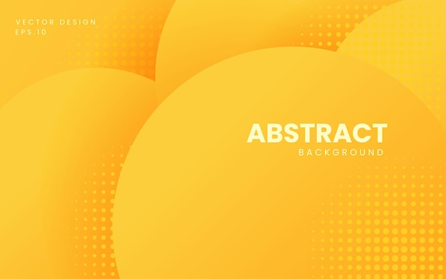 Free vector dynamic fluid abstract background orange color 3d style vector