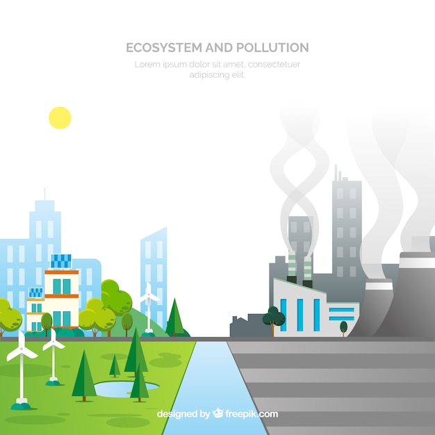 Ecosystem and pollution design