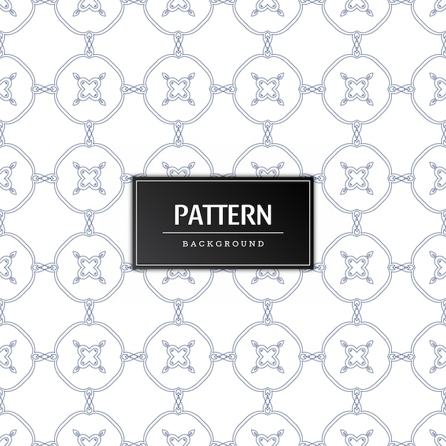 Free Vector elegant seamless pattern background design