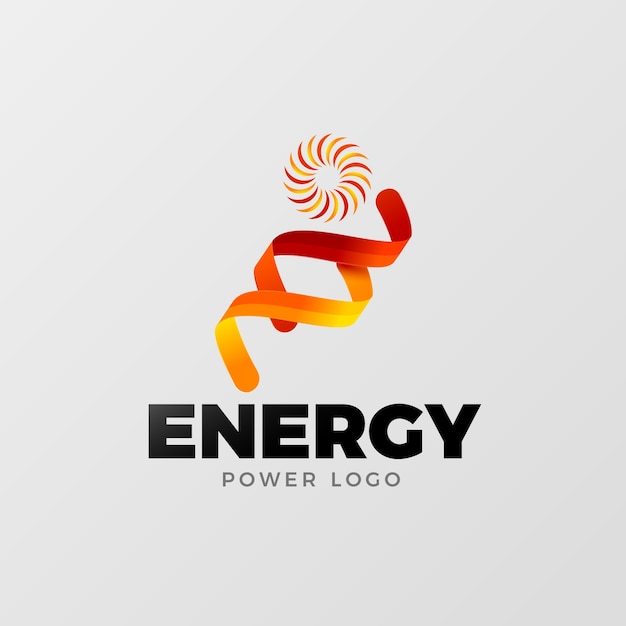 Free Vector energy logo design