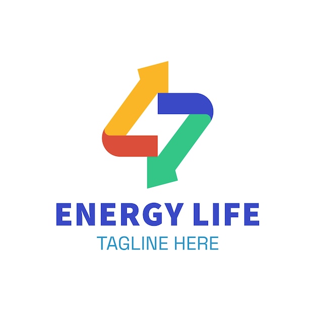 Free Vector energy logo design