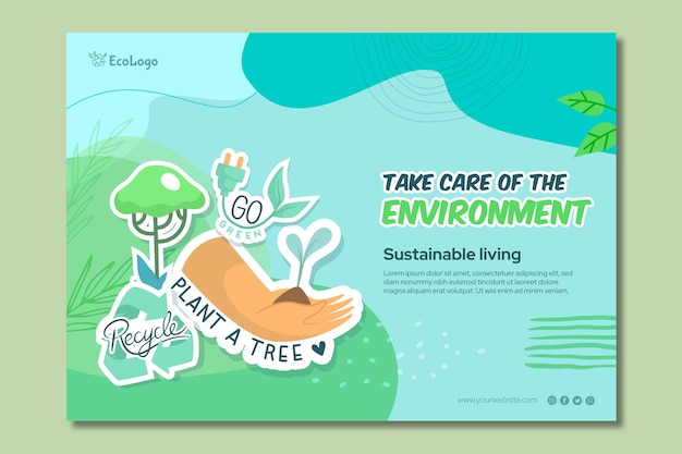 Environment banner template