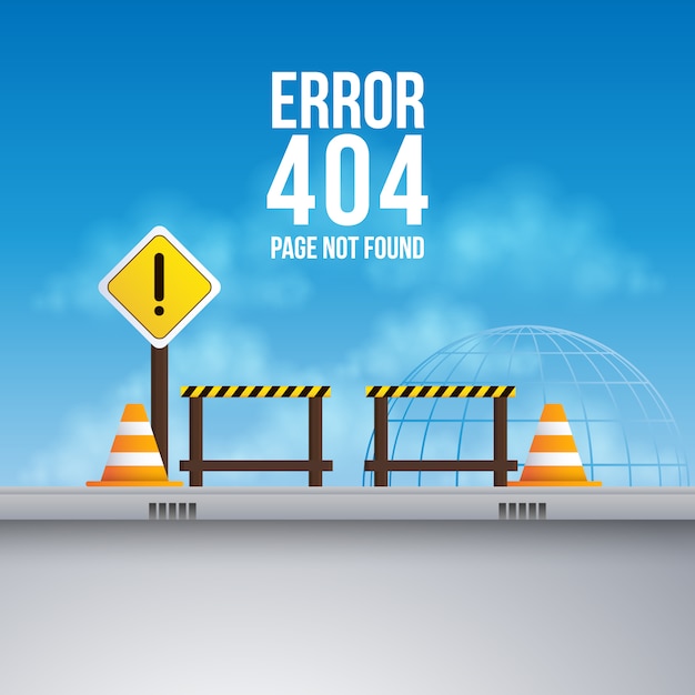 Error 404 background