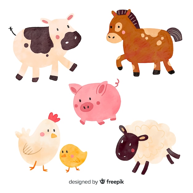 Farm animal collectio