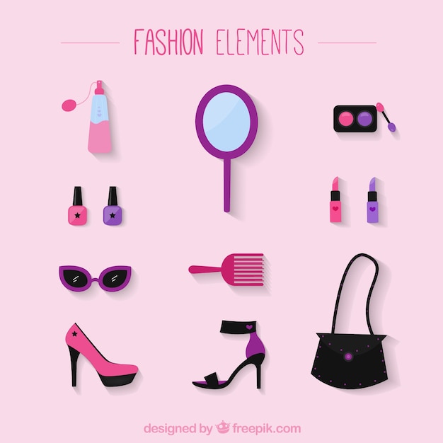 Free Vector fashion elements