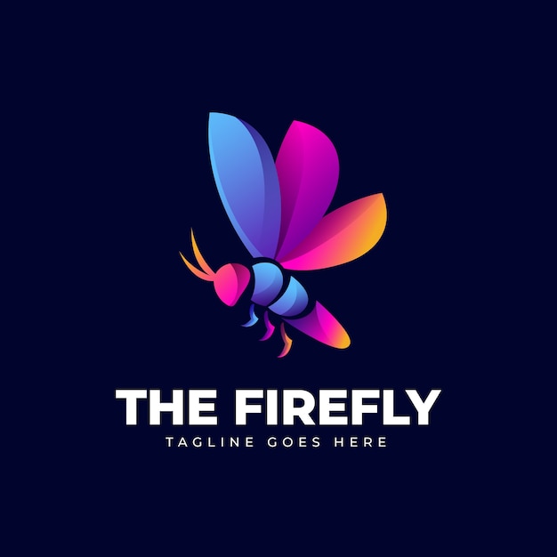 Firefly branding logo template