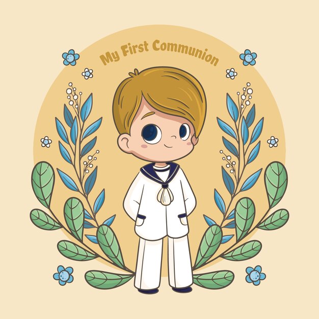 First communion illustration