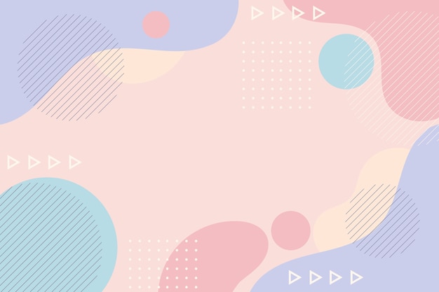 Free vector flat design abstract background