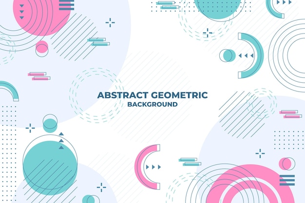 Free Vector flat design of abstract background