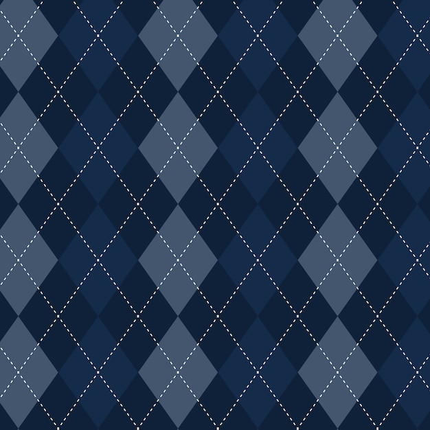 Free Vector flat design classic argyle pattern