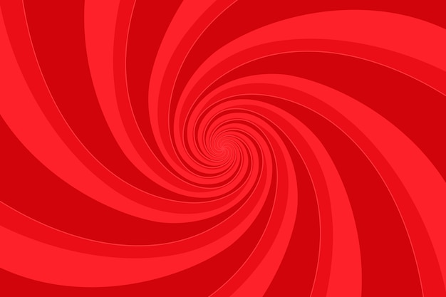 Free Vector flat design red swirl background