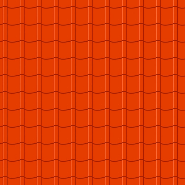 Flat design roof tile pattern design