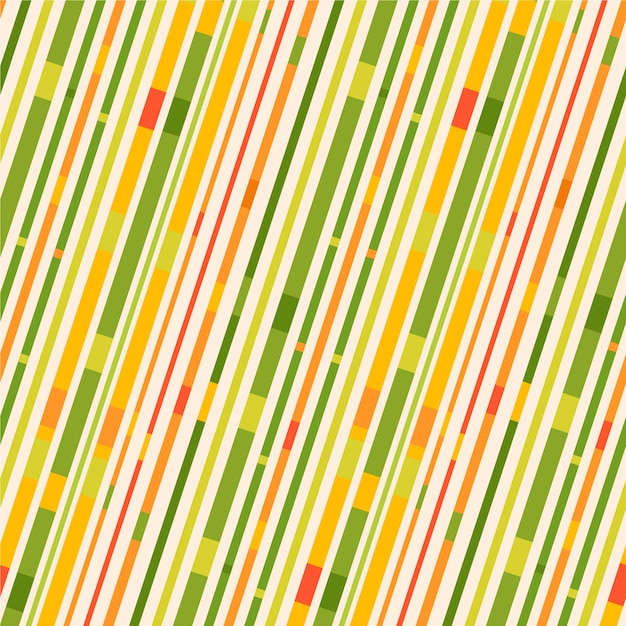 Free Vector flat design stripes pattern design