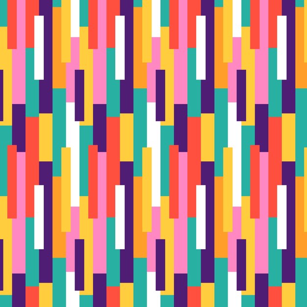 Flat design stripes pattern