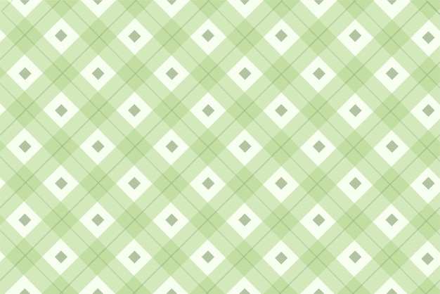 Free vector flat green checkered background